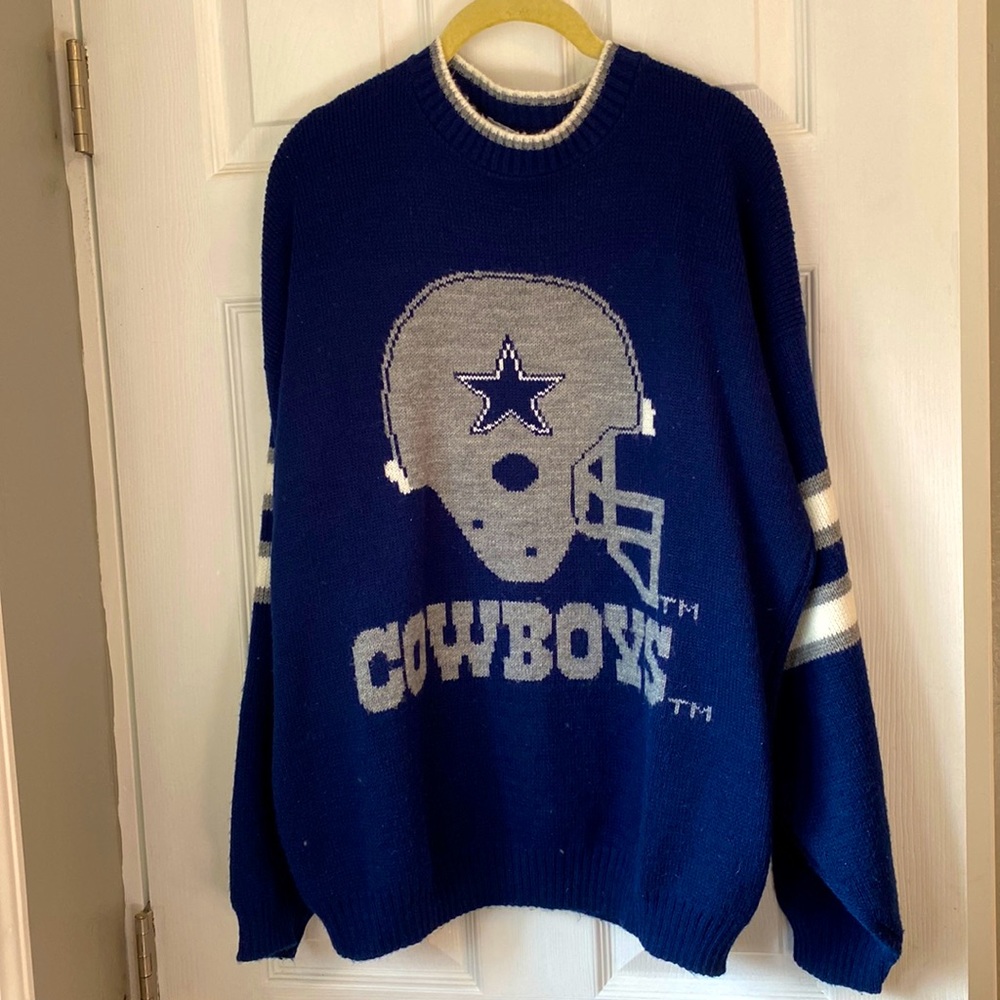 Vintage Barrel II Cowboys Crewneck Sweater